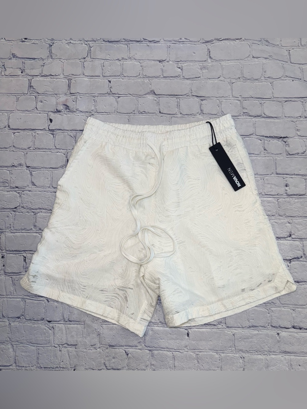 Relaxed Cloud Jacquard Terry Shorts from the Fashion Nova Men